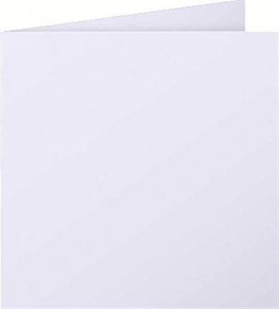 CLAIREFONTAINE Carte 210g pli&eacute;e 135x135 lilas pqt 25