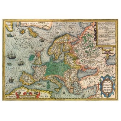EDUCA Carte d'europe - puzzle de 1000 pieces EDU8412668196247