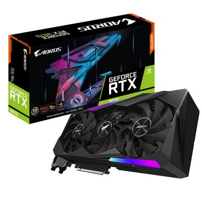 GIGABYTE Carte Graphique  AORUS GeForce RTX 3070 MASTER 8G 