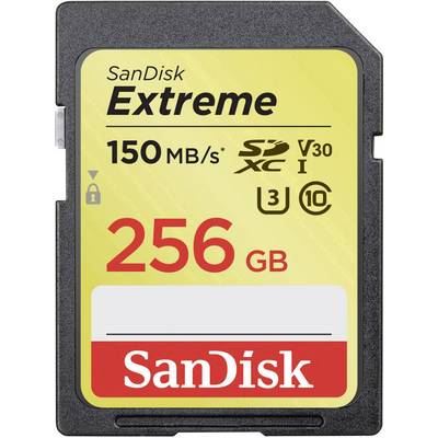 SANDISK Carte m&eacute;moire flash -  -  - 256GB -  -  (SDSDXV5-256G-GNCIN)