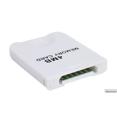 STRA&SZLIG;E GAME Carte m&eacute;moire pour Nintendo Gamecube / Wii - 4 Mo - 