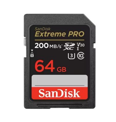 SANDISK Carte m&eacute;moire SD  Extreme Pro SDXC UHS-I U3 Class10 64 Go 