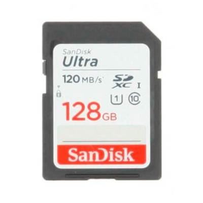 SANDISK Carte m&eacute;moire SDXC  Ultra 128 Go Gris 