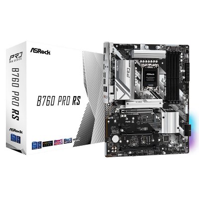 ASROCK Carte M&egrave;re  B760 Pro RS Intel B760 DDR4 LGA 1700 SATA III Double Canal Noir 