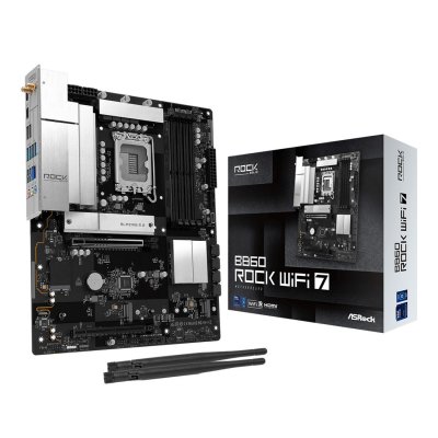ASROCK Carte m&egrave;re  B860 Rock Black (90-MXBUA0-A0UAYZ)