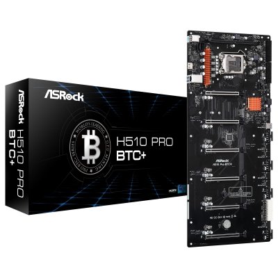 ASROCK Carte m&egrave;re  H510 Pro Btc+ Lga1200 1ddr4
