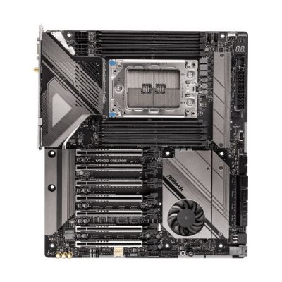 ASROCK Carte M&egrave;re  WRX80 Creator R2.0 AMD WRX80 DDR4 E-ATX Noir 
