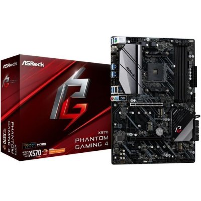 ASROCK Carte m&egrave;re  X570 Phantom Gaming 4 - X570/AM4/ATX 