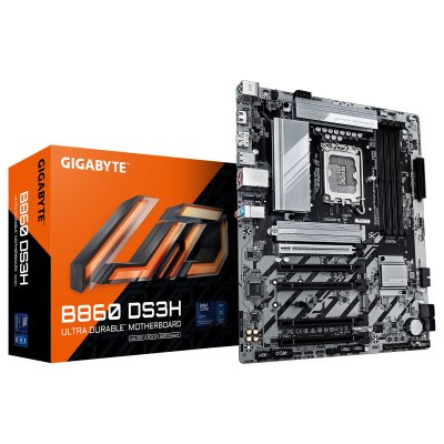 GIGABYTE Carte m&egrave;re ATX -  - B860 DS3H - Socket 1851 - DDR5 - 64 Go RAM max