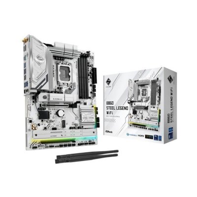 ASROCK Carte M&egrave;re - - B860 Steel Legend - WiFi - Socket LGA 1851 - ATX