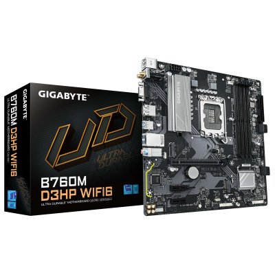 GIGABYTE Carte M&egrave;re  B760M D3HP WiFi6 DDR5 LGA 1700 Micro ATX
