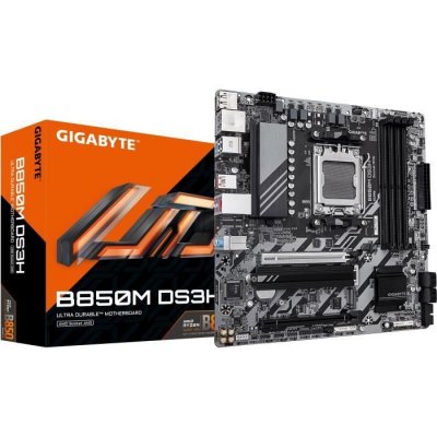GIGABYTE Carte m&egrave;re  B850M DS3H - B850/AM5/DDR5/mATX