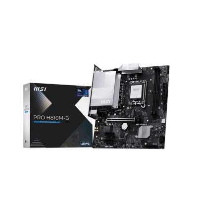 MSI Carte m&egrave;re Micro ATX -  - Pro H810M-B - DDR5 - PCIe 5.0 - M.2 Gen4