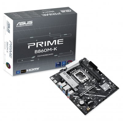 ASUS Carte m&egrave;re PRIME B860M-K micro ATX Socket LGA1851 Chipset Intel B860