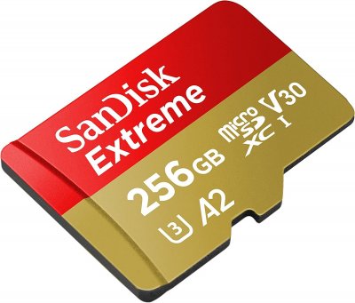  Carte Micro SD Sandisk Extreme microSD 256Go + RescuePRO D