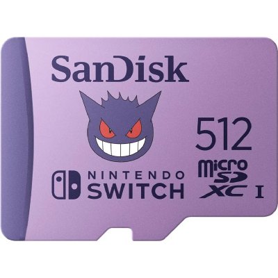 SANDISK Carte Micro Sdxc 512gb Pokemon Ectoplasm 