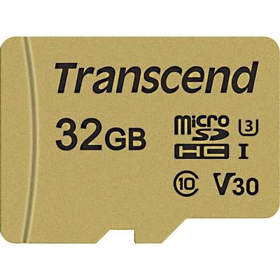 TRANSCEND Carte microSDHC  Premium 500S TS32GUSD500S 32 GB 