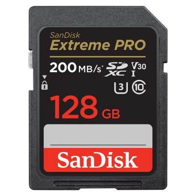 SANDISK Carte SD  128GO Extreme Pro SDXC UHS-I 
