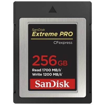 SANDISK Carte SD Type B  Extreme Pro CFexpress 256 Go Noir 