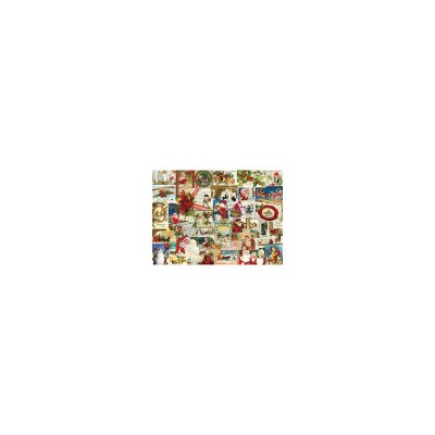 EUROGRAPHICS Cartes de No&euml;l anciennes 1000 Piece Jigsaw Puzzle