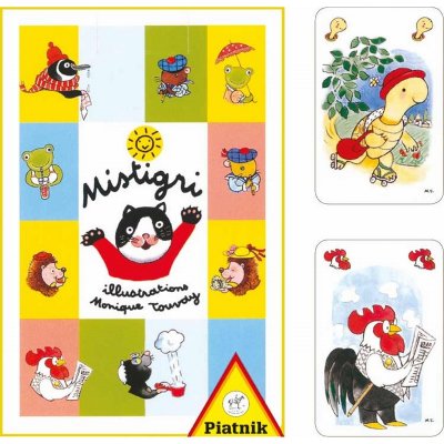 PIATNIK Cartes - Mistigri Animaux  Multicolore