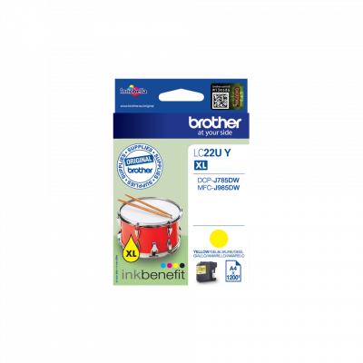 BROTHER Cartouche  LC22UY - Yellow