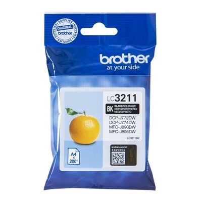 BROTHER Cartouche  LC3211 Noir
