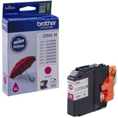 BROTHER Cartouche d'encre  LC225 MAGENTA
