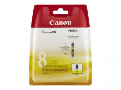 CANON Cartouche d'encre  CLI8Y - Jaune