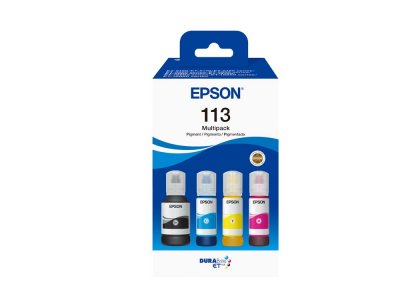 EPSON Cartouche d'encre Ecotank 113 multipack 4 couleurs 