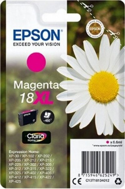 EPSON Cartouche d&rsquo;encre  18 XL Magenta