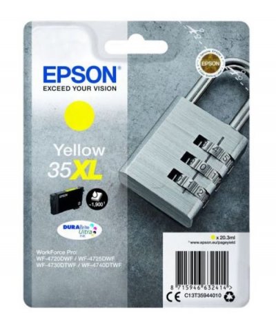 EPSON Cartouche d'encre  35 Jaune XL
