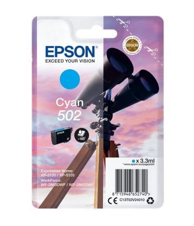 EPSON Cartouche d'encre  502 Cyan