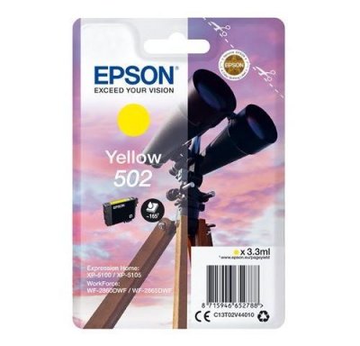 EPSON Cartouche d'encre  502 Jaune