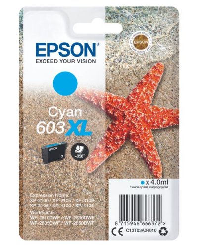 EPSON Cartouche d'encre  603XL Cyan