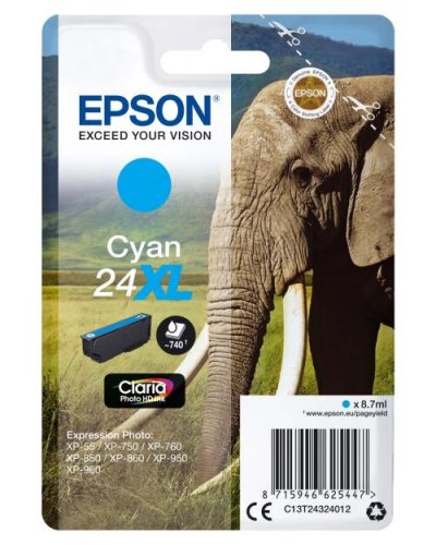 EPSON Cartouche d'encre  Elephant cyan XL 