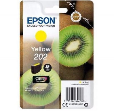 EPSON Cartouche d'encre  Kiwi 202 Jaune