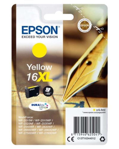 EPSON Cartouche d'encre  PLUME JAUNE XL