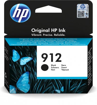 HP Cartouche d'encre  912 Noire Noir 