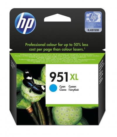 HP Cartouche d'encre  N&deg;951XL Cyan