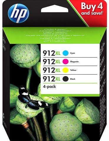 HP Cartouche d'encre  pack 912 xl 