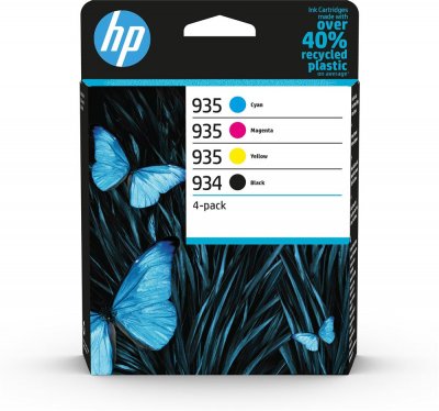 HP Cartouche d'encre  pack 934 Noir + 935 3 couleurs 