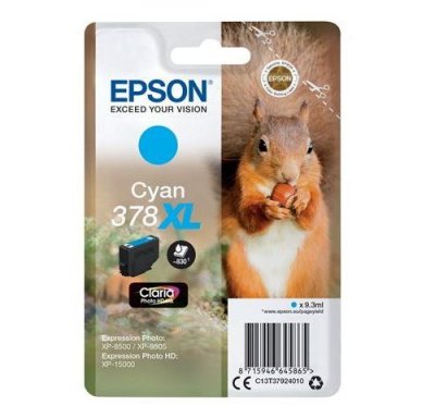 EPSON Cartouche Ecureuil 378 Cyan (XL)