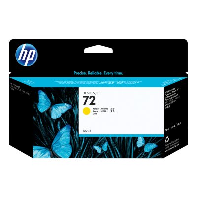 HP Cartouche  C9373A n&deg;72 - Yellow
