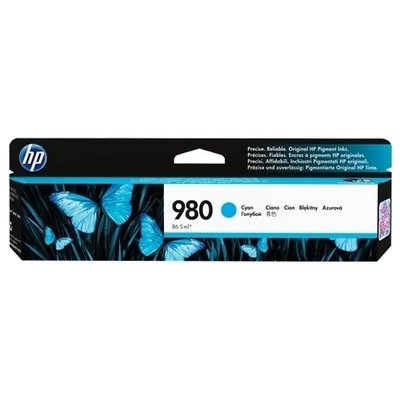 HP Cartouche  D8J07A n&deg;980 - Cyan