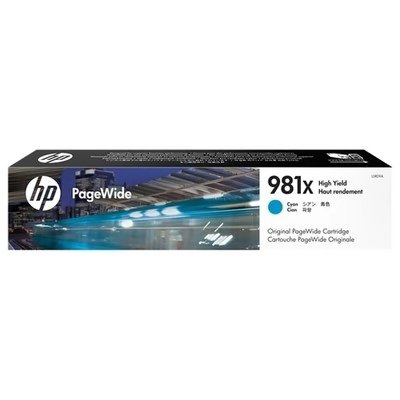 HP Cartouche  L0R09A n&deg;981X - Cyan