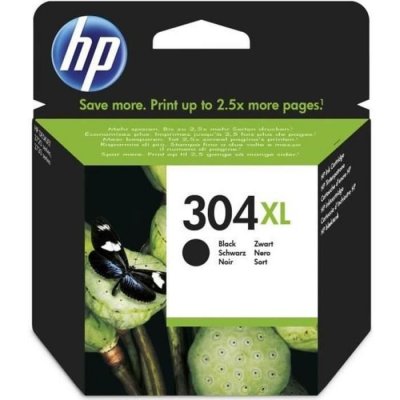 HP Cartouche  N9K08AE n&deg;304XL - Noir