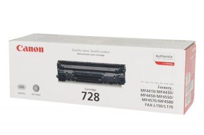 CANON Cartouche noire  N&deg; 728 Noire