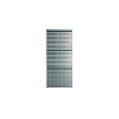 KARE DESIGN Casier &agrave; Chaussure Caruso Alu 3 Tiroirs 