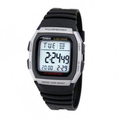 CASIO  Youth Digital Alarm Chrono Illuminator W-96H-1AVDF W96H-1AVDF Montre Homme